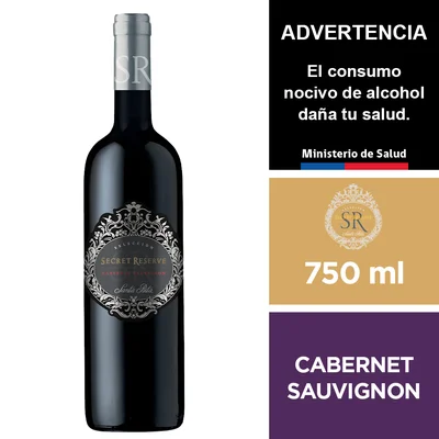 Vino Secret Reserve Selección Cabernet Sauvignon 750 Ml.