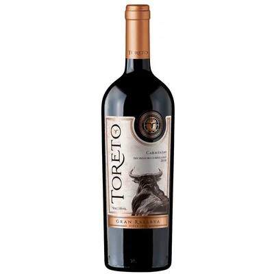 Vino Toreto Gran Rsva Carmenere 750cc