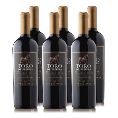 Vino Toro de Piedra Rincón de los Vientos Cabernet Sauvignon 750cc x6 ($9,990 c/u)