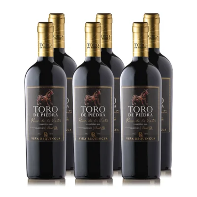 Vino Toro de Piedra Rincón de los Vientos Carmenere 750cc x6 ($11.490 c/u)