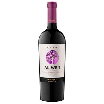 Vino Undurraga Aliwen Reserva Cabernet Sauvignon/Carmenere 750cc