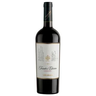 Vino Undurraga Founders Collection Carmenere 750cc