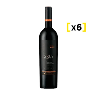 Vino Ventisquero Grey Cabernet Sauvignon Botella 750cc X6