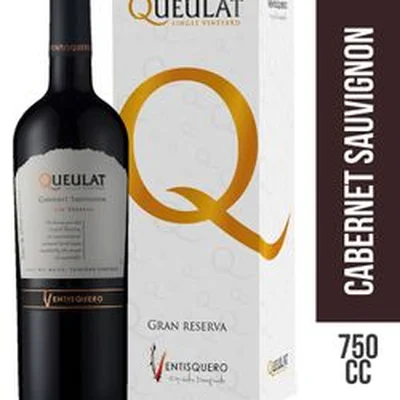 Vino Ventisquero Queulat Gran Reserva Cabernet Sauvignon 750 cc + Caja