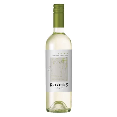 Vino Viña Las Pitras Raíces Reserva Sauvignon Blanc 750cc