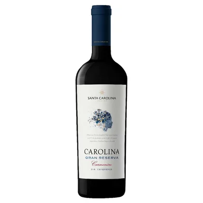 Vino Viña Santa Carolina Gran Reserva Carmenere 750cc