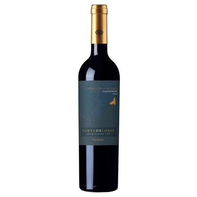 Vino Viu Manent Punta de Lobos Edición Limitada Carmenere 750cc