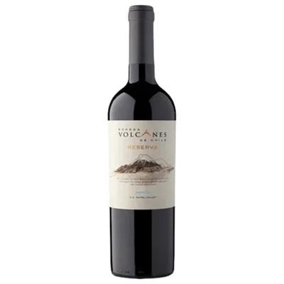 Vino Volcanes de Chile Reserva - Merlot - 750ml