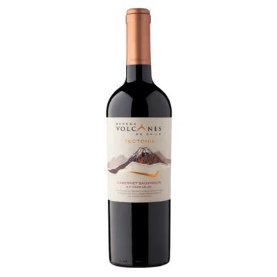 Vino Volcanes de Chile Tectonia - Cabernet Sauvignon - 750ml