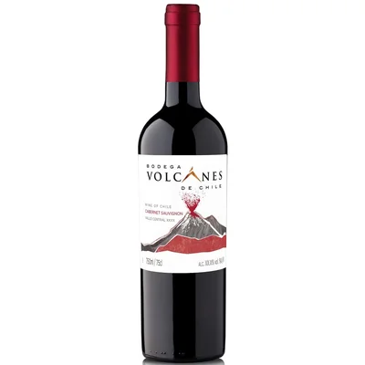 Vino Volcanes de Chile Varietal Cabernet Sauvignon 750cc