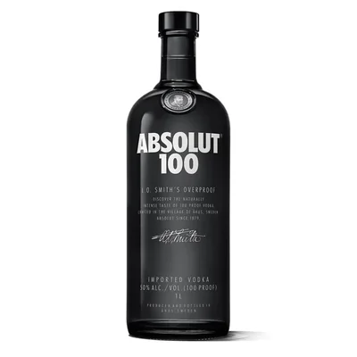 Vodka Absolut 100 750cc