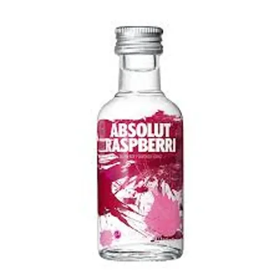 Vodka Absolut Raspberri 40º Miniatura 50cc