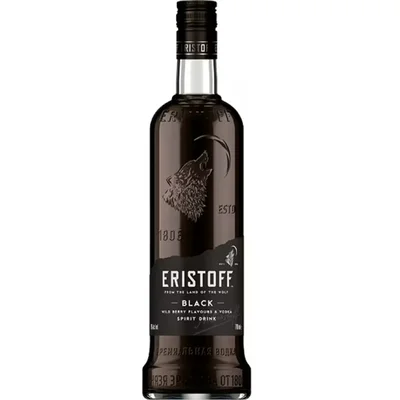 Vodka Eristoff Black 18º 950cc
