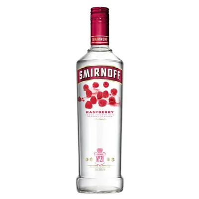 Vodka Smirnoff Raspberry 750cc
