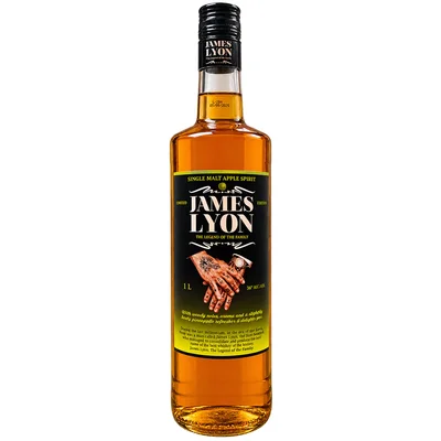 Whiskey James Lyon Apple 36º 1L.