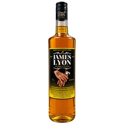 Whiskey James Lyon Honey 36º 1L