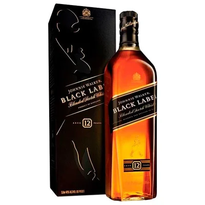 Whisky Johnnie Walker Black Label 1 lt.