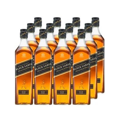 Whisky Johnnie Walker Black Label 750cc x12 ($21.990 c/u)