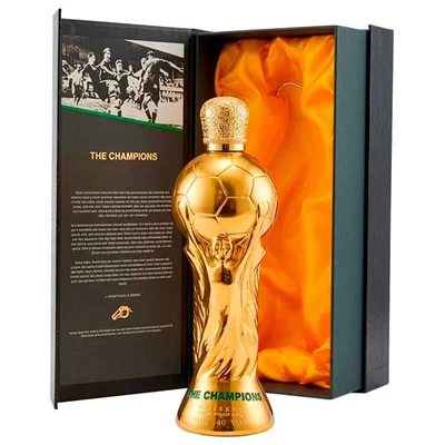 Whisky The Champions Blend 600 ml | Botella de Copa del Mundo