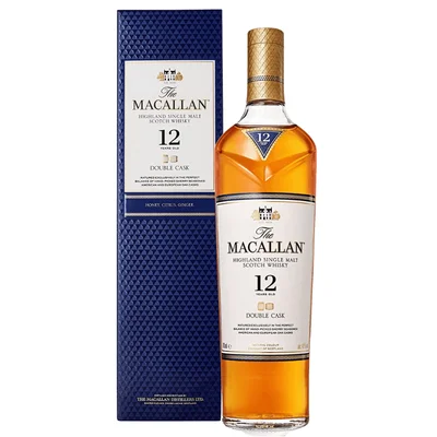 Whisky The Macallan Single Malt Scotch 12 años Double Cask 700cc