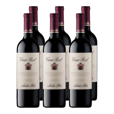 x6 Vino Casa Real Cabernet Sauvignon 750cc