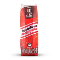 Aguardiente ANTIOQUENO rojo caja (1050 ml)