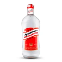 Aguardiente ANTIOQUENO tapa roja (1000 ml)