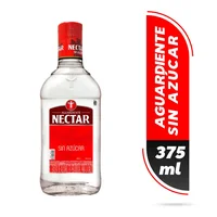 Aguardiente NECTAR rojo sin azúcar (375 ml)