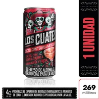 Aperitivo Los Cuates Fresa & Margarita 269ml