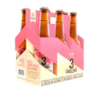 Cerveza 3 Cordilleras Rosada Botella X6 300 ml