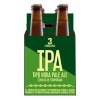 Cerveza 3CORDILLERAS Ipa Tipo India Pale Ale Tempor (1200 ml)