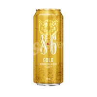 Cerveza 8.6 gold lata (500 ml)