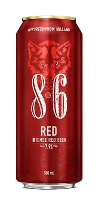 Cerveza 8.6 Red Lata 500 ml
