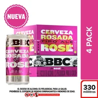 Cerveza artesanal BOGOTA BEER COMPANY lata rosé (1076 ml)
