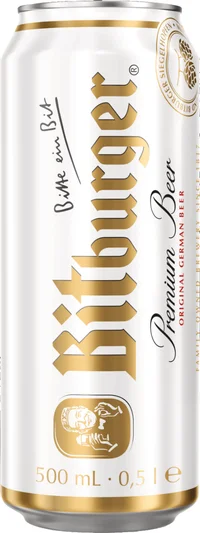 Cerveza Bitburger Premium Lata 500 ml
