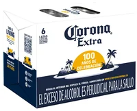 Cerveza CORONA lata extra six pack (2838 ml)