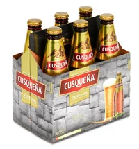 Cerveza CUSQUEÑA dorada six pack (1980 ml)