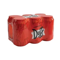 Cerveza DUFF Sixpack Lata (1980 ml)