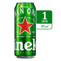 Cerveza HEINEKEN lata lager (473 ml)