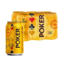 Cerveza Poker Lata Six Pack 330 ml