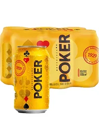 Cerveza Poker Sixpack x 330ml