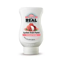 Crema de Lychee Real 16.9 Onz