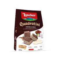 Galleta Loacker Quadratini Crema Coco Milk 125gr