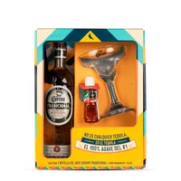 Jose Cuervo Tradicional 750 ml + Tajin 45g + Copa Margarita
