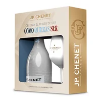 Jp Ice Blanco 750 ml + Copa Acrilica Blanca