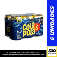 Refajo Cola & Pola lata x6und x330ml c-u