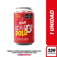 Refajo COLA Y POLA Rojo Unidad (330 ml)