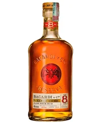 Ron Bacardí Añejo 8 años X 750ML