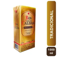 Ron VIEJO DE CALDAS tradicional caja (1000 ml)