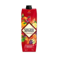 Sangría CRUZARES MARCA EXCLUSIVA sabor afrutado (1000 ml)